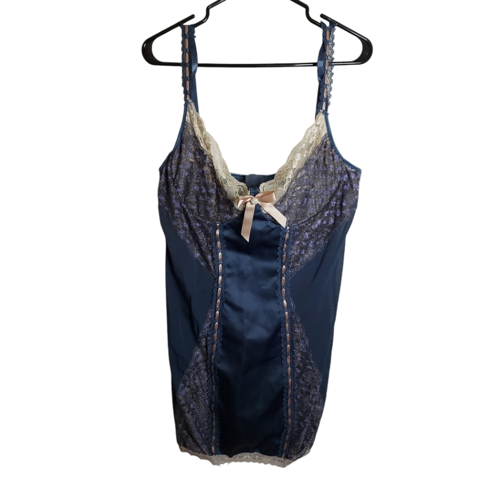 Coquette Diva Lace Blue Lingere